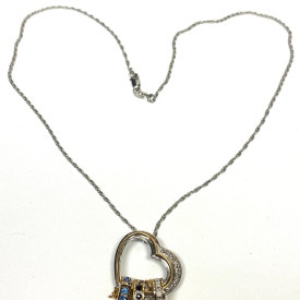 Forever In A Mother's Heart Personalised Pendant Necklace 18"