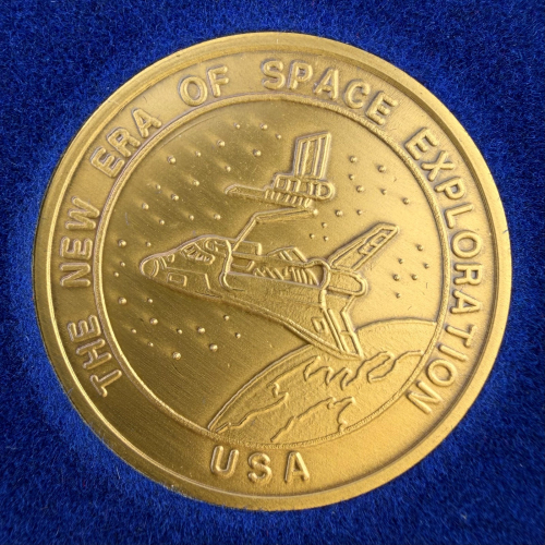 Vintage NASA STS-66 Discovery the New Era of Space Exploration Coin Vintage NASA STS-66 Discovery the New Era of Space Exploration Coin