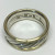 David Yurman Cable Ring, Sterling Silver with 14kt Yellow Sides, 8.5mm Size - 11 David Yurman Cable Ring, Sterling Silver with 14kt Yellow Sides, 8.5mm Size - 11