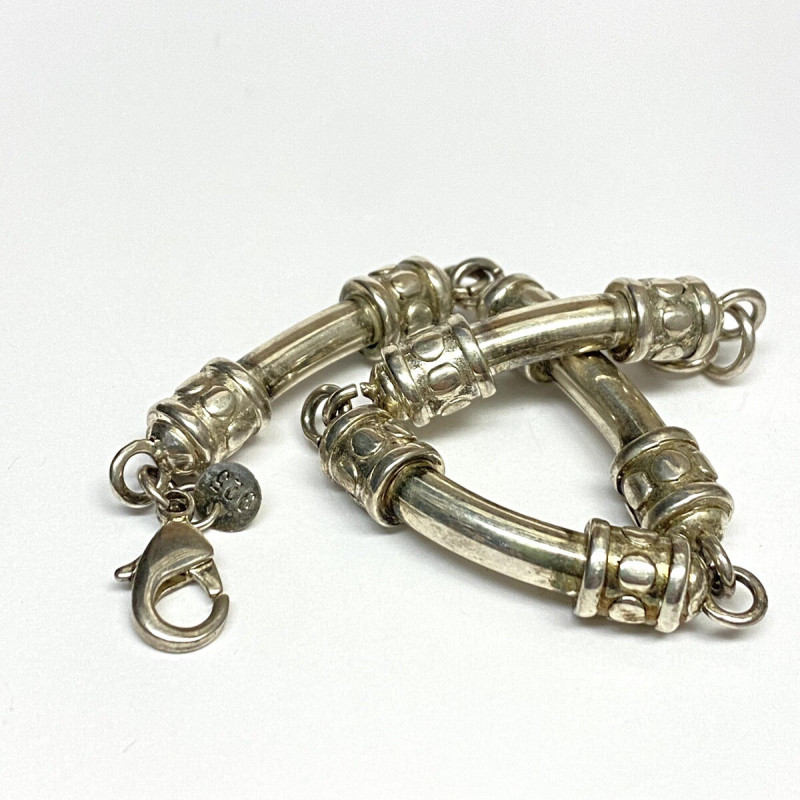 Sterling Silver 925 Link Bar Bracelet Sterling Silver 925 Link Bar Bracelet