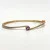 PAJ Gold Plated Amethyst Bangle Bracelet, BB CHINA