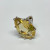 Yellow Citrine Rhodium Over 925 Silver Ring
