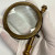 Antique Vintage Style Brass Magnifying Glass "London 1941" Lens Instruments