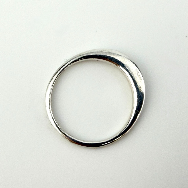 Sterling Silver Eternity Band Ring Ring Size 7.0