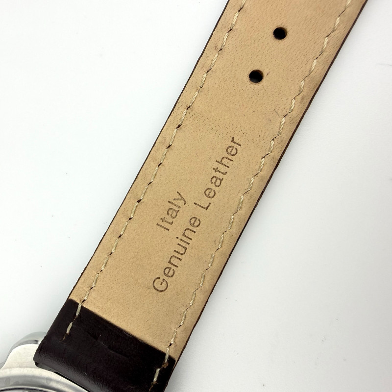 Victorinox Swiss Army Chronograph Men's Watch Stainless St. Brown Leather Strap