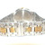 Wittnauer White Dial Date Gold Electro Plated Diamond Bezel Stainless Watch Wittnauer White Dial Date Gold Electro Plated Diamond Bezel Stainless Watch