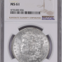 1904 0 $1 NGC MS 61 MORGAN  SILVER DOLLAR ROTATED