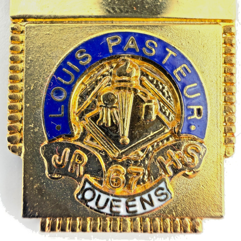 Vintage Reed & Barton Citizenship Award Medal - Louis Pasteur Junior High School