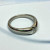 Tiffany & Co Platinum Elsa Peretti Curved 0.18ct Diamond Ring Band Sz 6.5 Tiffany & Co Platinum Elsa Peretti Curved 0.18ct Diamond Ring Band Sz 6.5