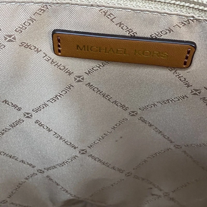 MICHAEL KORS Large Maeve Open Tote Bag in Logo Canvas Shoulder Bag 38S4G5VT3B 2