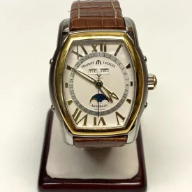 Maurice Lacroix Masterpiece Classic Steel 18K Gold Bezel Automatic 39 mm