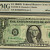Fr#1907-b 1969D PMG  $1 OFF SET PRINTING ERROR PMG 58