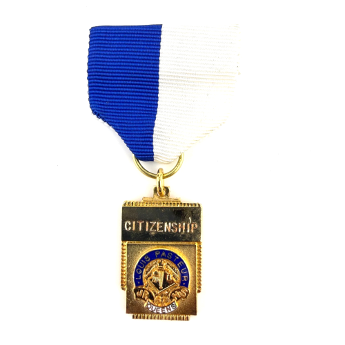 Vintage Reed & Barton Citizenship Award Medal - Louis Pasteur Junior High School Vintage Reed & Barton Citizenship Award Medal - Louis Pasteur Junior High School
