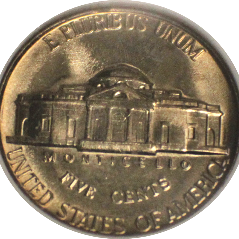 NGC 1956 5C MS 66 Jefferson Nickel
