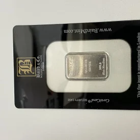 Rhodium quarter ounce Baird Mint Rhodium Bar