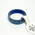 Blue Stainless Steel “Padre Nuestro” Ring Blue Stainless Steel “Padre Nuestro” Ring