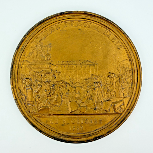 FRANCE - 1789 - KING'S ARRIVAL IN PARIS - XL REVOLUTIONARY Uniface Galvano FRANCE - 1789 - KING'S ARRIVAL IN PARIS - XL REVOLUTIONARY Uniface Galvano