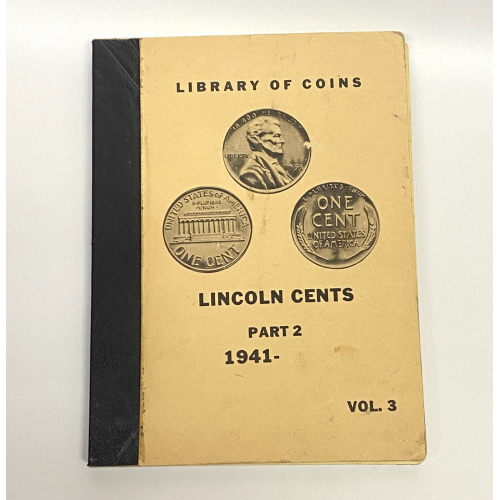 Library of Coins Lincoln Cent Album Vol-3 With 85 Brilliant Uncirculated Cents Library of Coins Lincoln Cent Album Vol-3 With 85 Brilliant Uncirculated Cents