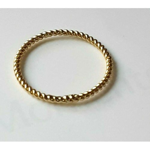 Shashi Sterling Silver Roped Shaped Women Ring Size 6 Shashi Sterling Silver Roped Shaped Women Ring Size 6