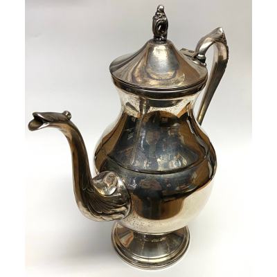 Vintage Silver Plate Tea Pot/ coffee Pot by Fina Vintage Silver Plate Tea Pot/ coffee Pot by Fina