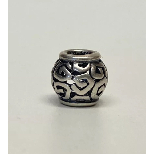 Authentic Pandora Sterling Silver Amazing Openwork 790464 Bead Charm FZ RETIRED Authentic Pandora Sterling Silver Amazing Openwork 790464 Bead Charm FZ RETIRED