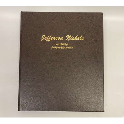 Jefferson Nickels Dansco Album with Proofs #8113 - 1938 to 2005 - No Coins Jefferson Nickels Dansco Album with Proofs #8113 - 1938 to 2005 - No Coins