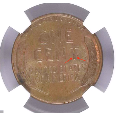 NGC AU 58 BN 1C, 1955 LINCOLN WHEAT NGC AU 58 BN 1C, 1955 LINCOLN WHEAT