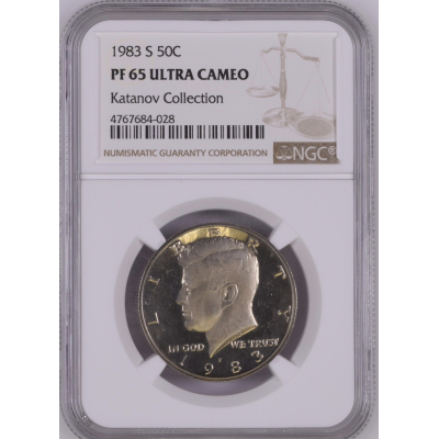 1983 S 50C NGC PF 65 Ultra Cameo 1983 S 50C NGC PF 65 Ultra Cameo