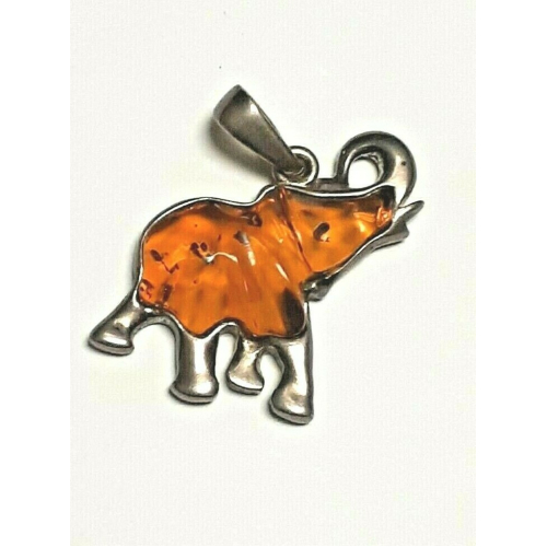 Antique 925 Sterling Silver Elephant Necklace PENDANT Antique 925 Sterling Silver Elephant Necklace PENDANT