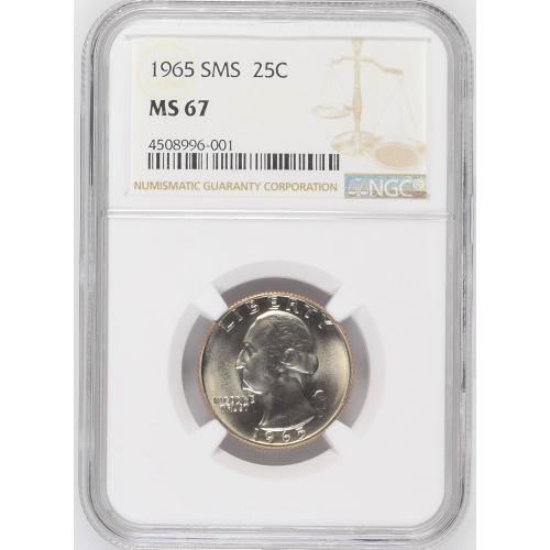 NGC 1965 SMS George Washington 25c MS 67 NGC 1965 SMS George Washington 25c MS 67