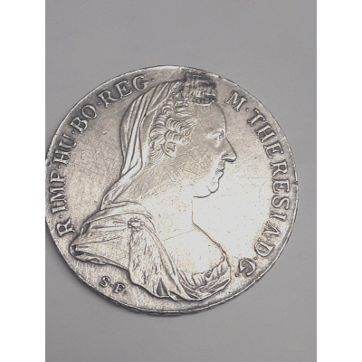 1780 M Theresia D.G. Austrian Silver Coin R.IMP.HU.BO.REG. 1780 M Theresia D.G. Austrian Silver Coin R.IMP.HU.BO.REG.