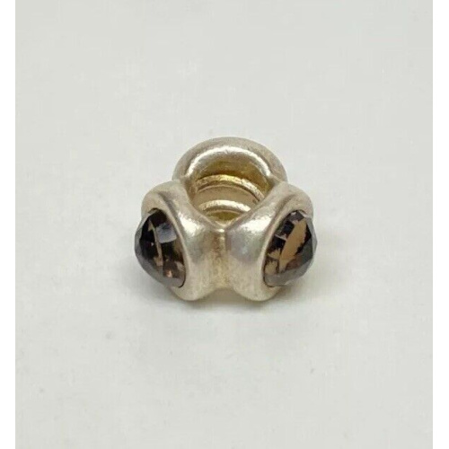 Pandora 925 ALE SILVER SMOKY QUARTZ NATURAL LIGHT CHARM - 790351SQ Pandora 925 ALE SILVER SMOKY QUARTZ NATURAL LIGHT CHARM - 790351SQ