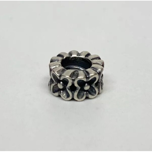 Retired PANDORA ALE 925 Sterling Silver Aloha Flower Spacer 790498 Bead Charm Retired PANDORA ALE 925 Sterling Silver Aloha Flower Spacer 790498 Bead Charm