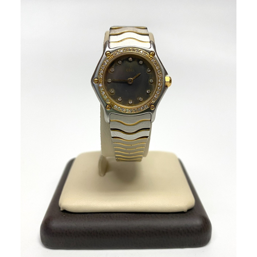Ebel Sport Classic Ladies Watch 23mm Steel/Gold 166902 Vintage Diamonds 0.35 Ebel Sport Classic Ladies Watch 23mm Steel/Gold 166902 Vintage Diamonds 0.35