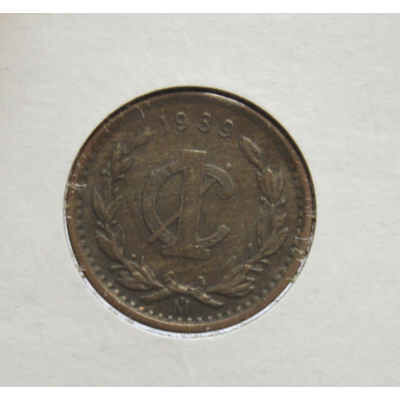 1939 Mexico ESTADOS UNIDOS MEXICANOS Centavo KM# 415 . # 33 1939 Mexico ESTADOS UNIDOS MEXICANOS Centavo KM# 415 . # 33