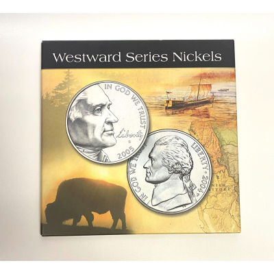 Westward Series Nickels 10 Piece Set 2004 & 2005 In Mint Packaging Westward Series Nickels 10 Piece Set 2004 & 2005 In Mint Packaging