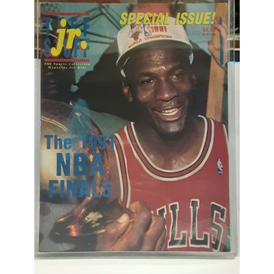 Micheal jordan 1991 NBA FINALS SPECIAL ISSUE Tuff Stuff Jr. Magazine Micheal jordan 1991 NBA FINALS SPECIAL ISSUE Tuff Stuff Jr. Magazine
