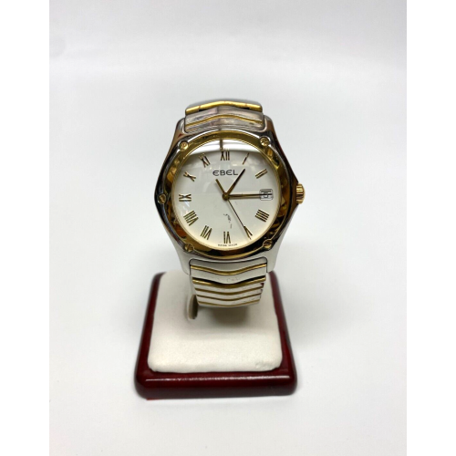 Ebel Classic Wave 18k Gold Steel 40mm Swiss Quartz Men's Watch Ebel Classic Wave 18k Gold Steel 40mm Swiss Quartz Men's Watch