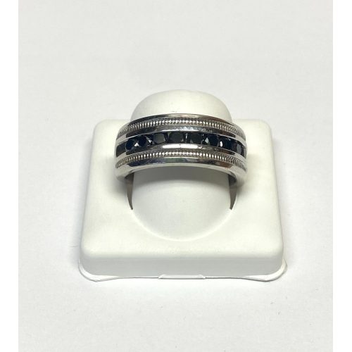 Fine Mens Jewelry DIAMOND RING 1CTTW BLACK DIAMOND IN STERLING SILVER Fine Mens Jewelry DIAMOND RING 1CTTW BLACK DIAMOND IN STERLING SILVER