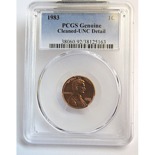 1983 PCGS LINCOLN MEMORIAL 1c 1983 PCGS LINCOLN MEMORIAL 1c