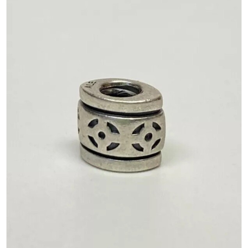Authentic Pandora Retired Sterling Silver Skipping Stones Bead 790205 Authentic Pandora Retired Sterling Silver Skipping Stones Bead 790205