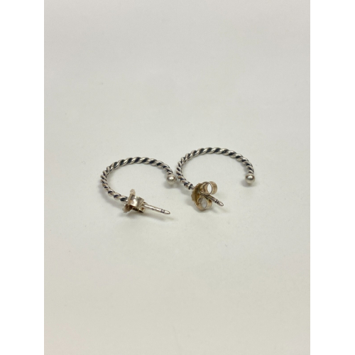 Pandora Compose Earring Collection Small Hoops Sterling Silver Pandora Compose Earring Collection Small Hoops Sterling Silver