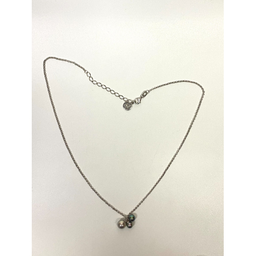 Majorica Pearlescent pendant Silver 925 necklace Majorica Pearlescent pendant Silver 925 necklace