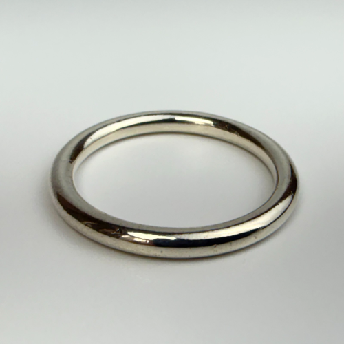Pandora ALE 925 Sterling Silver Quietly Spoken Stack Band Ring Size 7 Pandora ALE 925 Sterling Silver Quietly Spoken Stack Band Ring Size 7