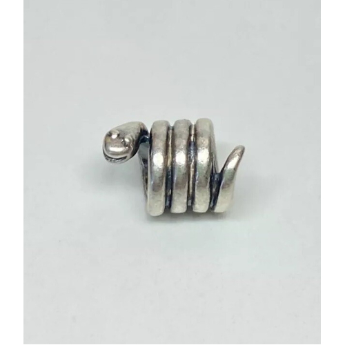Authentic Pandora Sterling Silver Snake Charm 790171 RETIRED Authentic Pandora Sterling Silver Snake Charm 790171 RETIRED