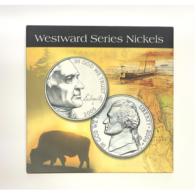 Westward Series Nickel 10 Piece Set 2004 & 2005 In Mint Package Westward Series Nickel 10 Piece Set 2004 & 2005 In Mint Package