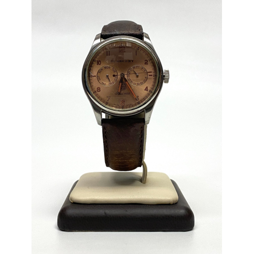 BURBERRY BU1602 WATCH 40.5mm Leather Strap Men's Watch BURBERRY BU1602 WATCH 40.5mm Leather Strap Men's Watch