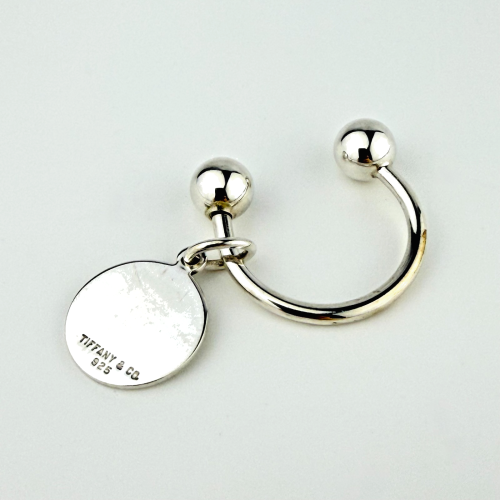 Vintage Tiffany & Co Sterling Silver Horseshoe Key Ring Holder Charm 925 Vintage Tiffany & Co Sterling Silver Horseshoe Key Ring Holder Charm 925