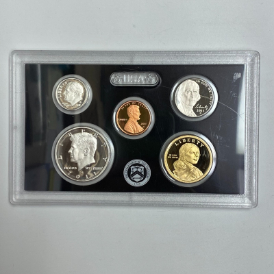2011 Proof Set Coins United States Mint 1$, 50C, 10C, 5C, 1C 2011 Proof Set Coins United States Mint 1$, 50C, 10C, 5C, 1C