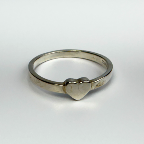 Tiffany & Co. Sterling Silver Paloma Picasso Modern Heart Ring Size 6.5 Tiffany & Co. Sterling Silver Paloma Picasso Modern Heart Ring Size 6.5